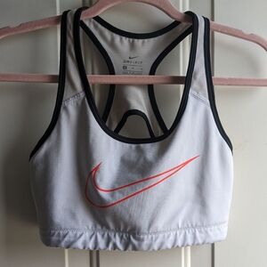 Nike Medium Dri Fit Sports Bras sporty gym workout crisscross back straps